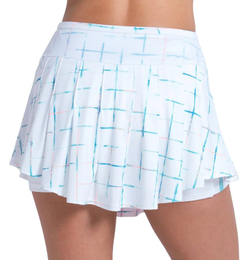 Теннисная юбка Lucky in Love Sun Beat - white