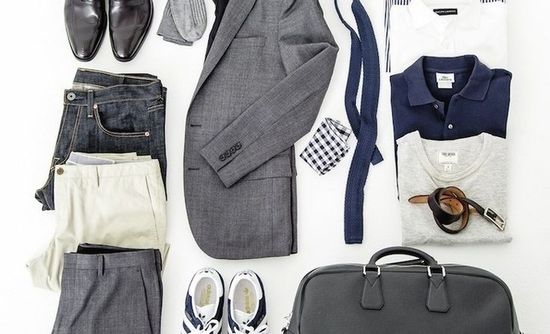 Базовый мужской гардероб.