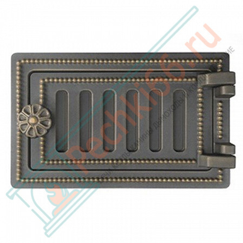 Дверца поддувальная чугунная ДП-2, бронза (Везувий) в Кирове