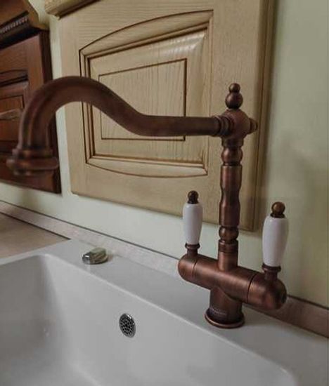 Смеситель Franke Old England 028 медь(115.0028.209)