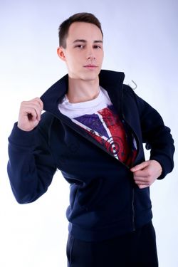 С-1554-1 Толстовка без капюшона / с начёсом