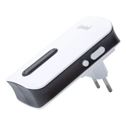 UDB-095W-R1T1-38S-BL-WH Звонок электронный. 220В. Радиус действия 150 м. Черный с белым. ТМ Uniel