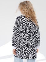 Свитшот кофта из футера оверсайз