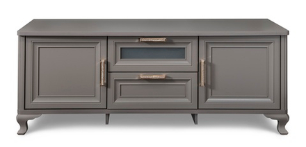 Мокко (Эра) Тумба под аппаратуру (серый)