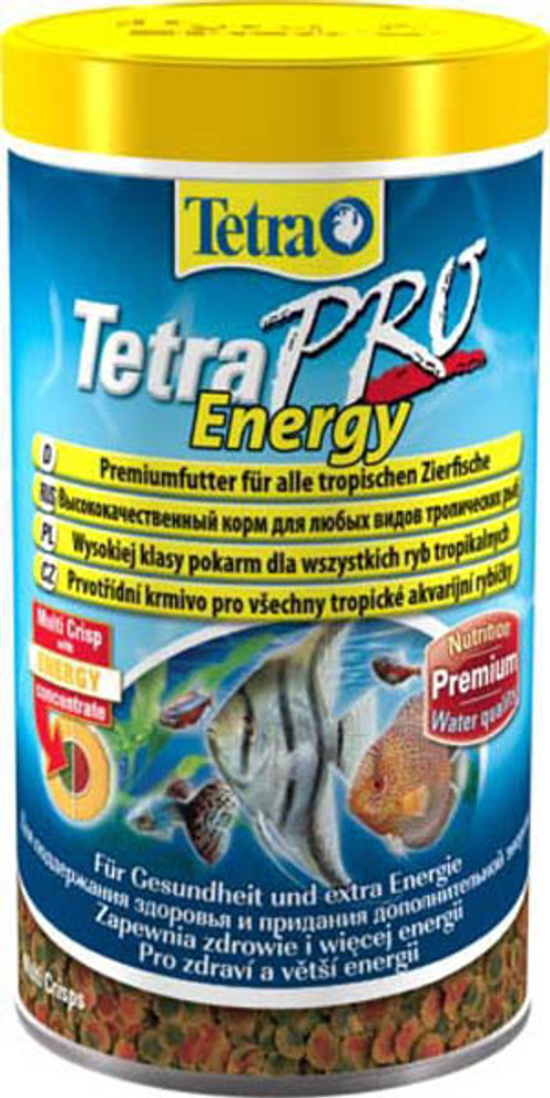 Корм для рыб TetraPro Energy Multi Crisp, чипсы улучшенная формула д/рыб 500 мл.