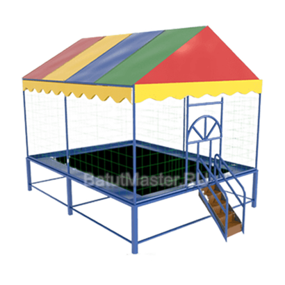 Батутная арена "Суперпрыжки" 3,5x3,5x1,6 м