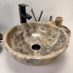 Раковина из оникса Bowl Grey TinLip BO-62969 40*40*15 44