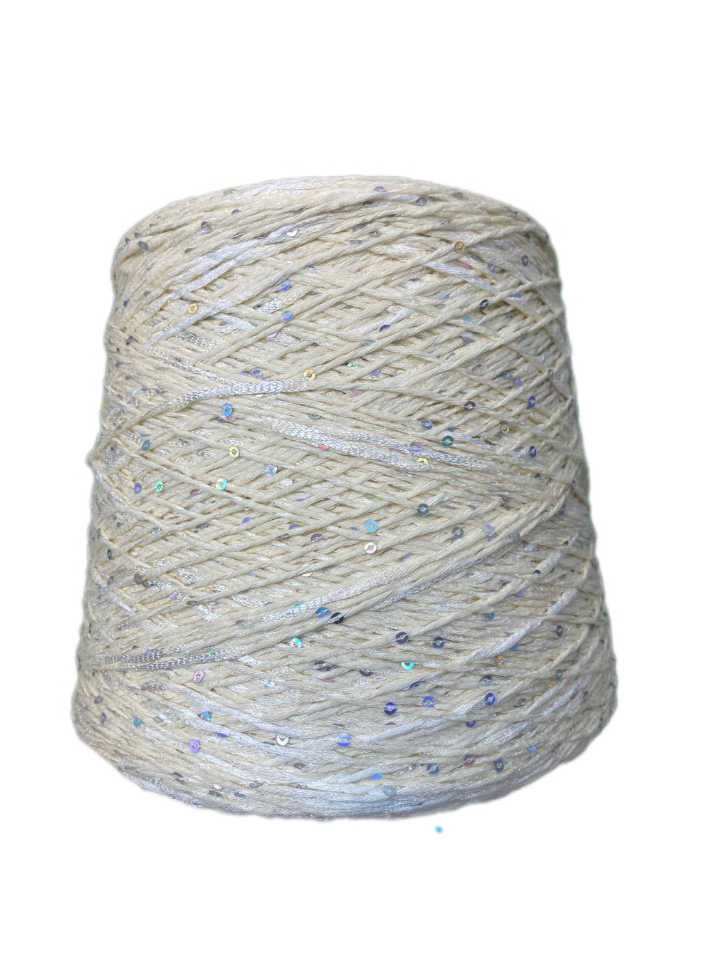 Пряжа на бобине (Италия 75% хлопок 25% п/э 100г-450м цена за 490 г