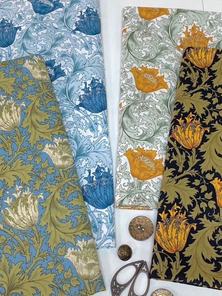 №5 - Моррис, 100% хлопок, ширина 148 см Handmade Fabrics 8