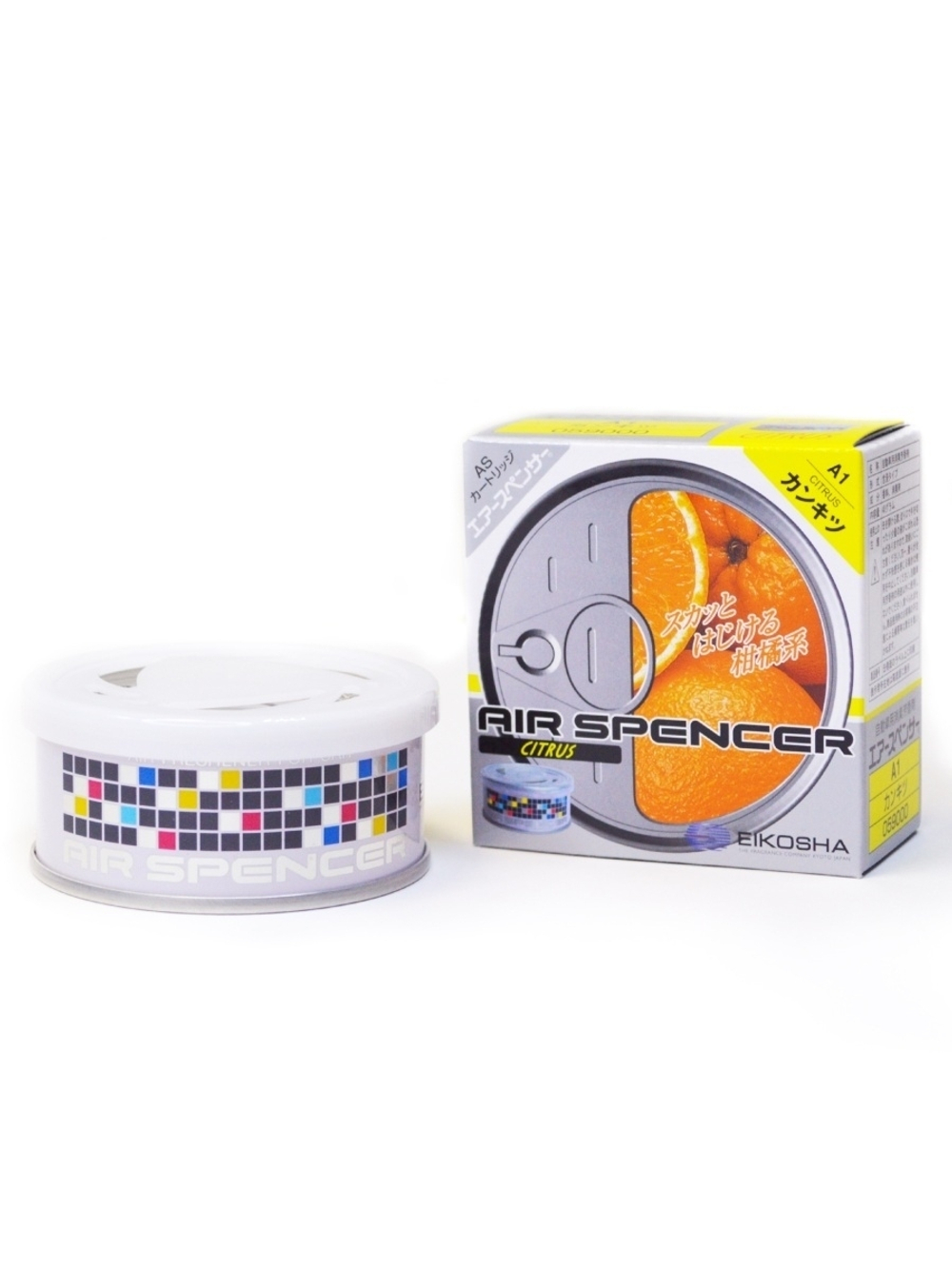 Автомобильные ароматизаторы воздуха меловой Eikosha Air Spencer - CITRUS А1