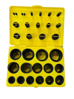 Набор колец уплотнительных резиновых 366 штук / маслобензостойкие