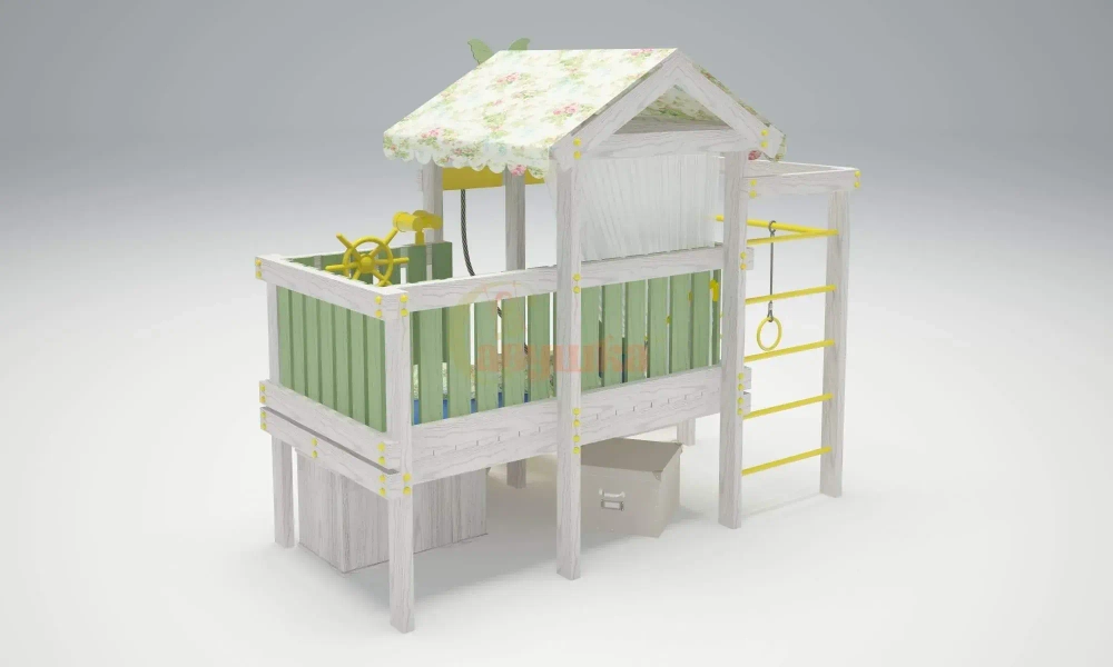 Игровой комплекс из дерева"Baby - 6"