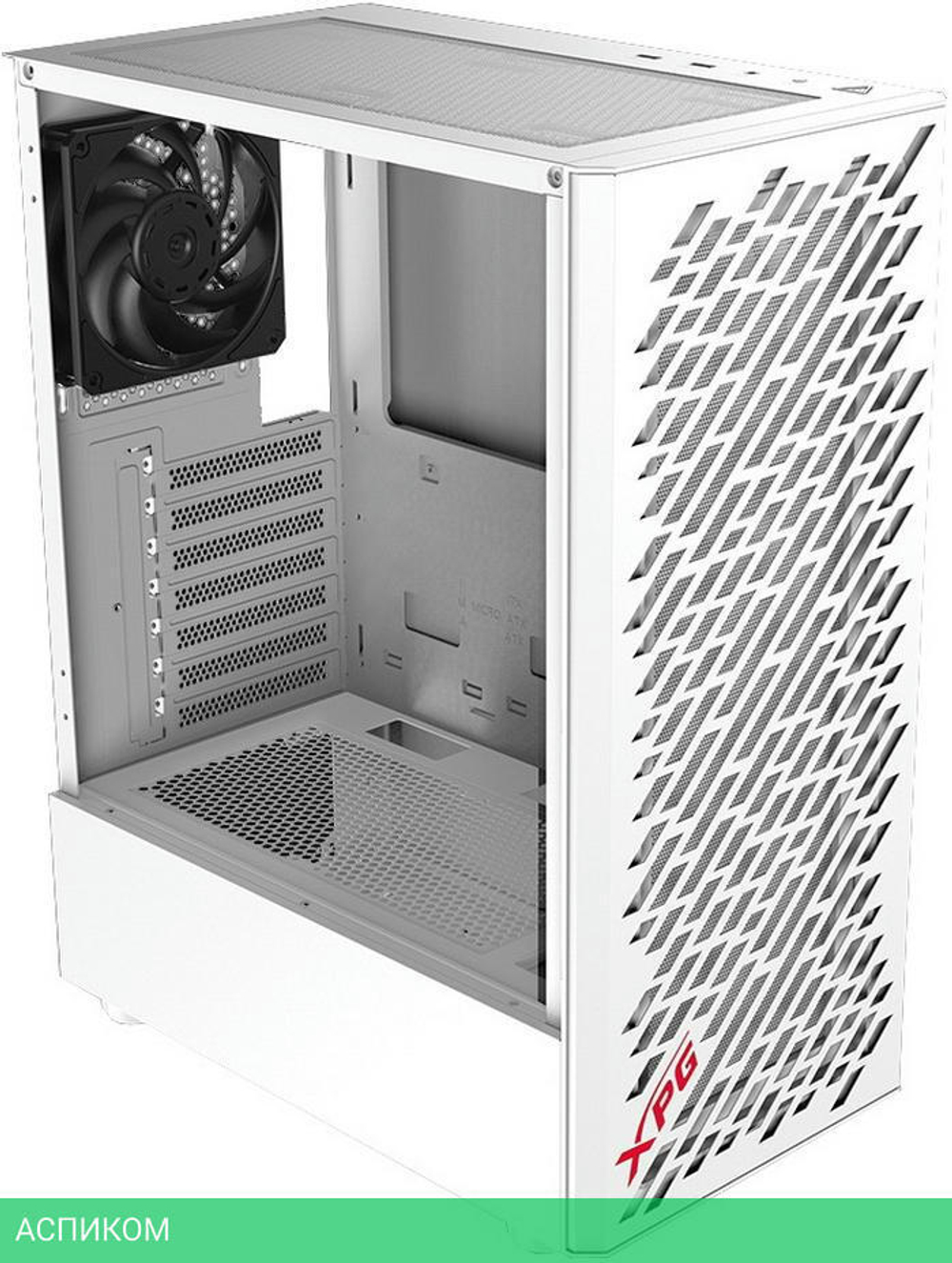 Корпус XPG Valor Air без БП White (VALORAIRMT-WHCWW)