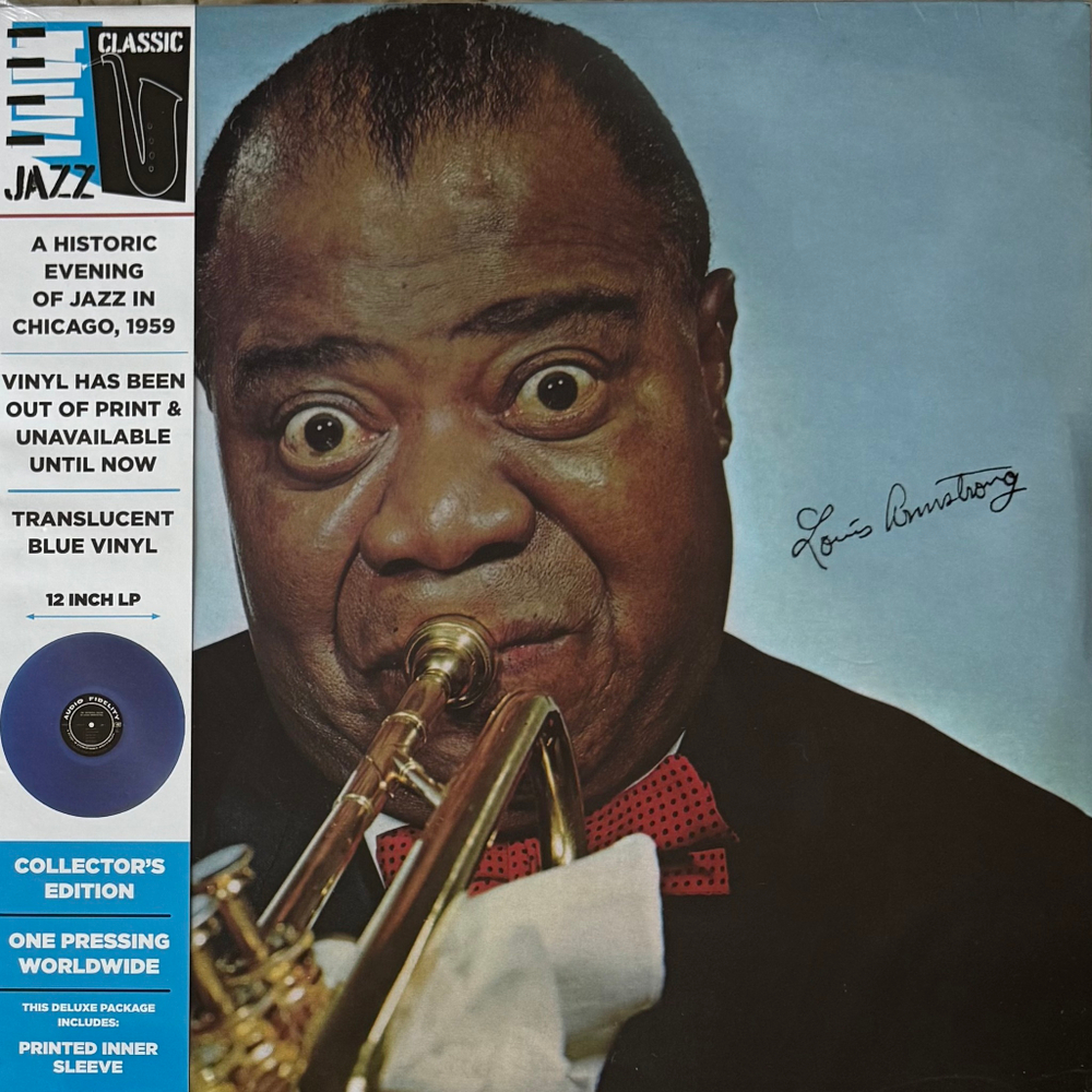 Виниловая пластинка Louis Armstrong ‎– The Definitive Album By Louis Armstrong LP Blue
