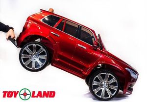 Детский электромобиль Toyland Volvo XC 90 красный