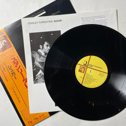 Винтажная виниловая пластинка LP Stanley Turrentine Sugar (Japan 1978) (Obi)