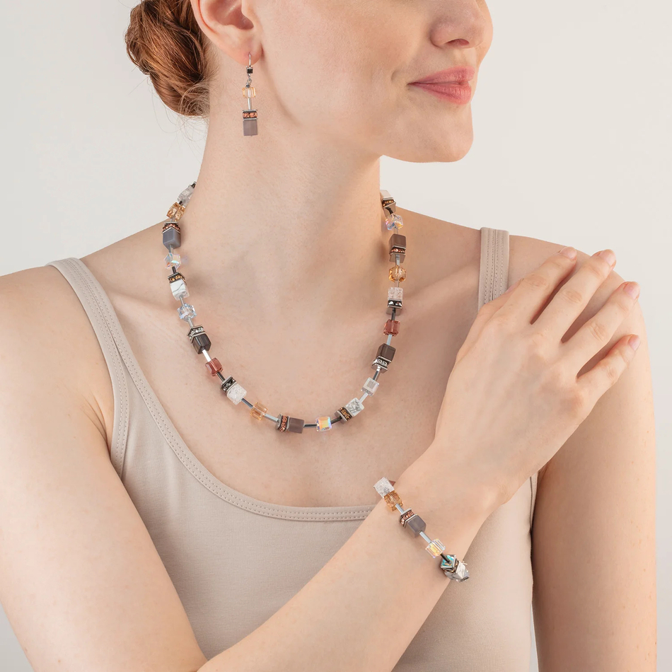 Браслет Coeur de Lion Cognac-Beige 4505/30-1130