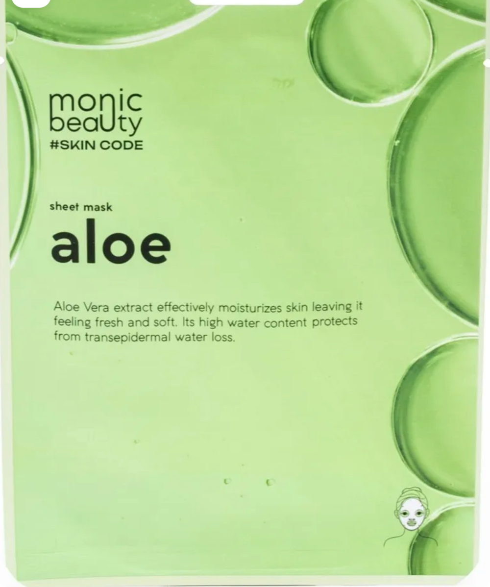 Monic Beauty Mask Aloe Тканевая маска