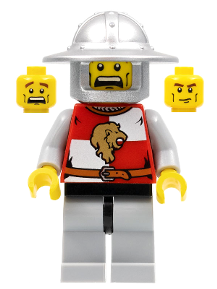 Минифигурка LEGO cas498 Рыцарь Льва