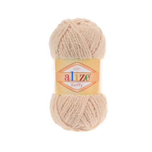 ALIZE "SOFTY" 100% Микрополиэстер, 50 гр., 115 м, Медовый
