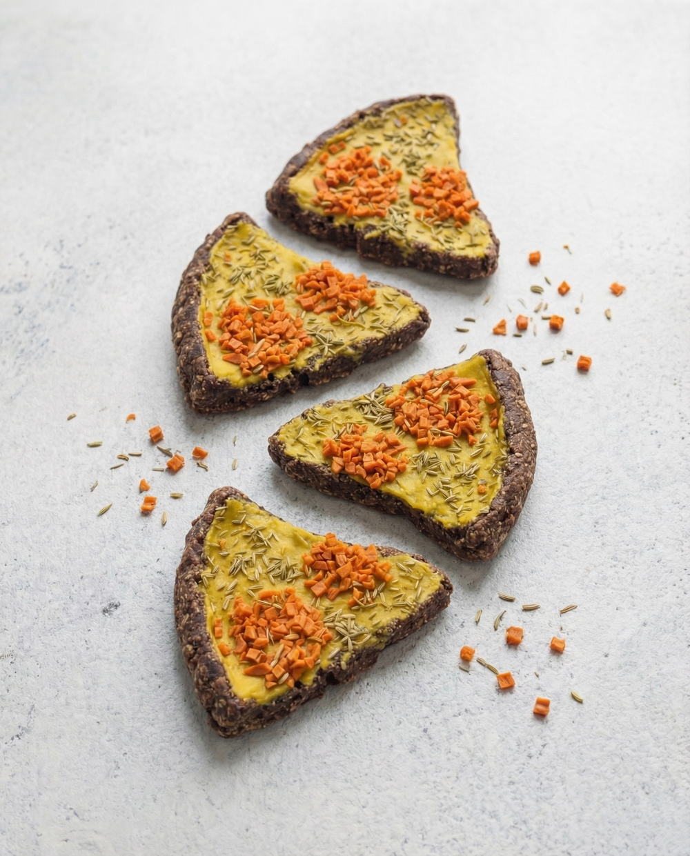 Натуральный снек "Пицца" из говядины для собак | 90% мяса