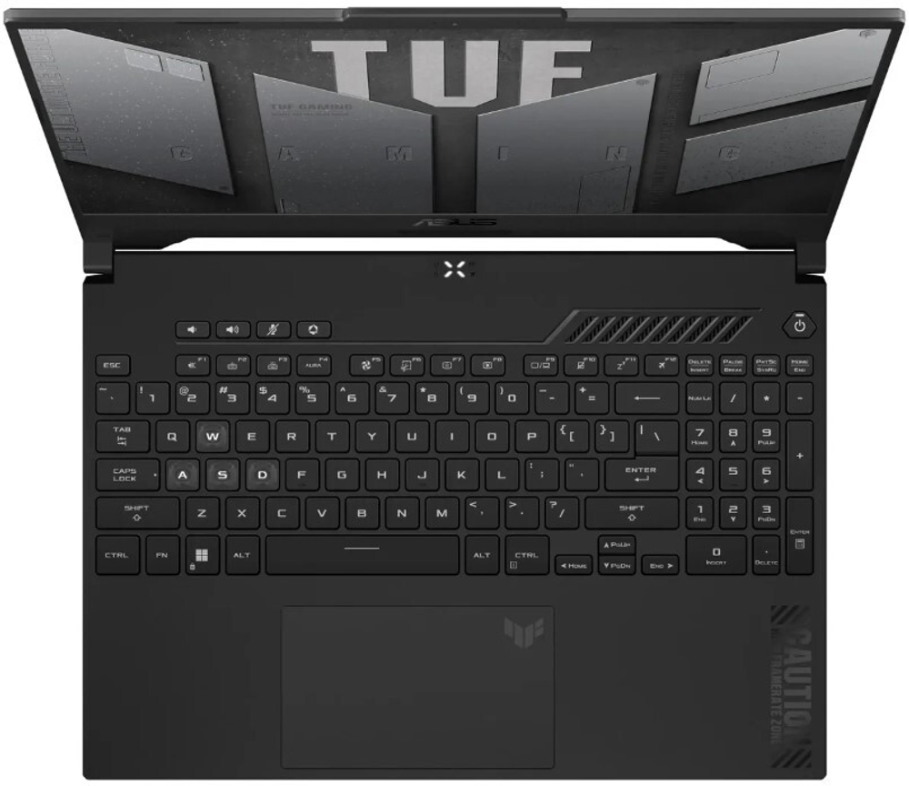 Ноутбук  ASUS TUF F15 FX507VU-LP328 15.6 ", Core i7, 16 Гб RAM, 512 Гб SSD, GeForce RTX 4050, Серый