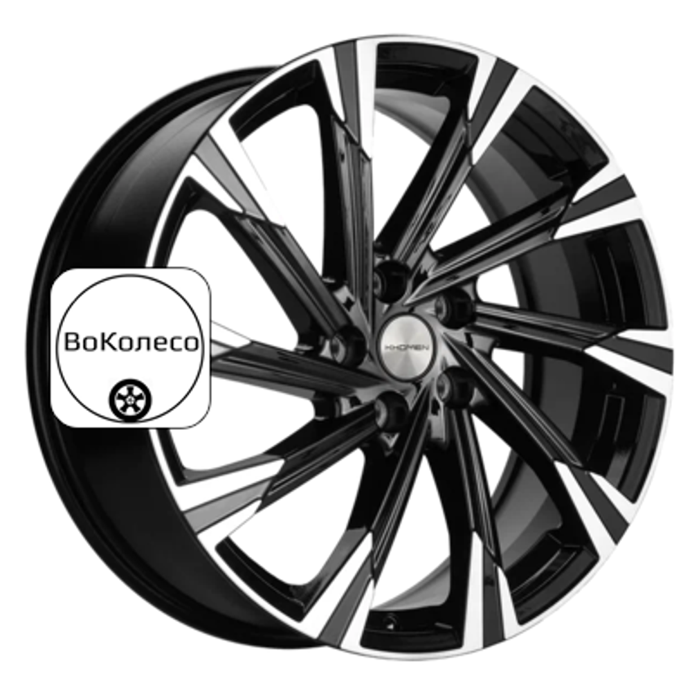 7,5x19/5x114,3 ET45 D67,1 KHW1901 (ix35) Black-FP Khomen Wheels