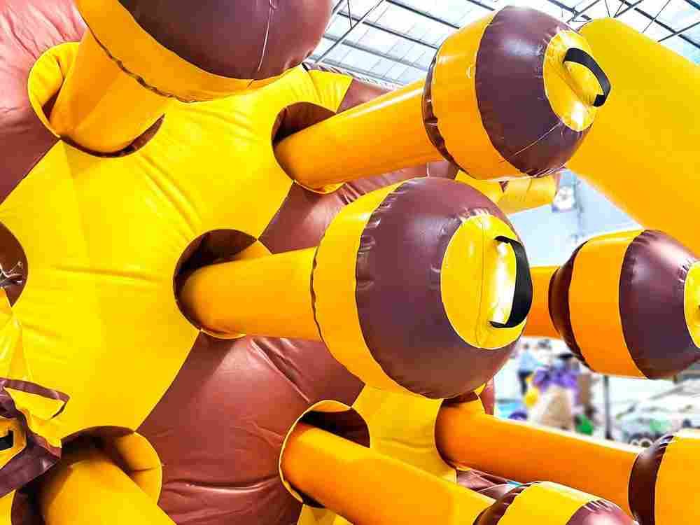 Надувной модуль препятствий «Засада 3»