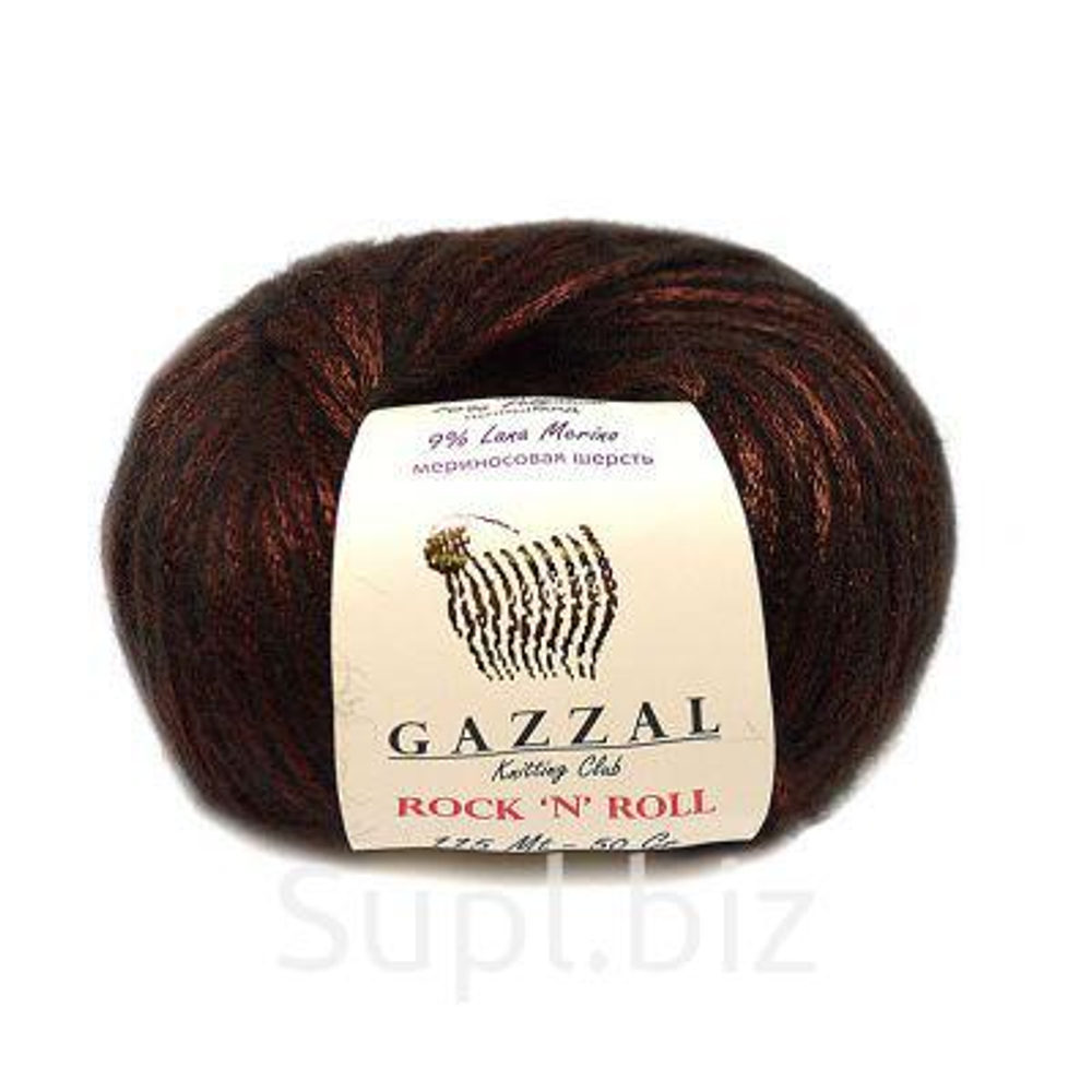 Пряжа GAZZAL Rock 'N' Roll 50 гр. 115 м цвет 13189