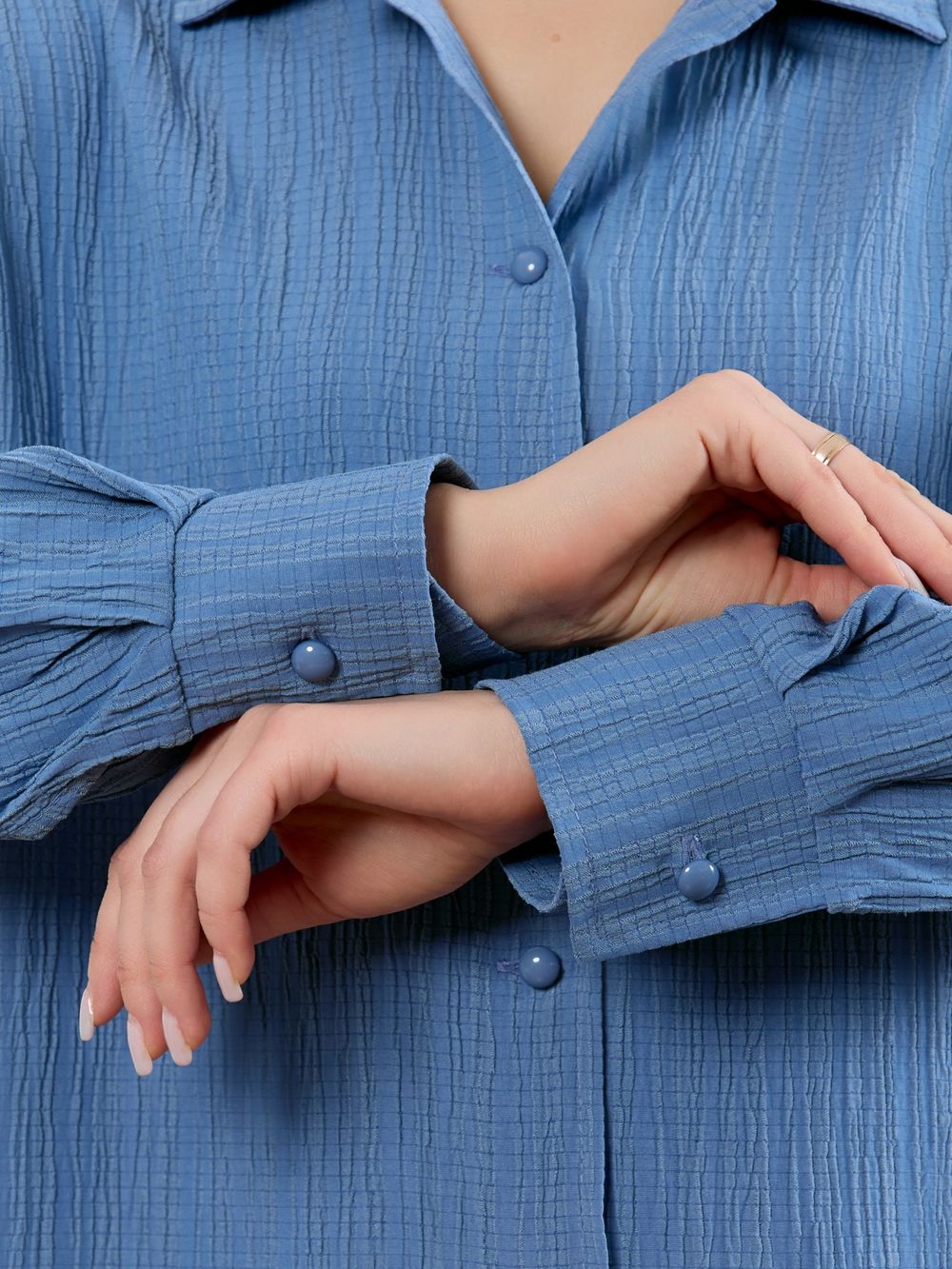 Рубашка Сиеста-5 Виотекс ИНДИГО