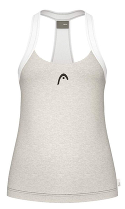 Женский топ теннисный Head Play Tech Tank - willow grey