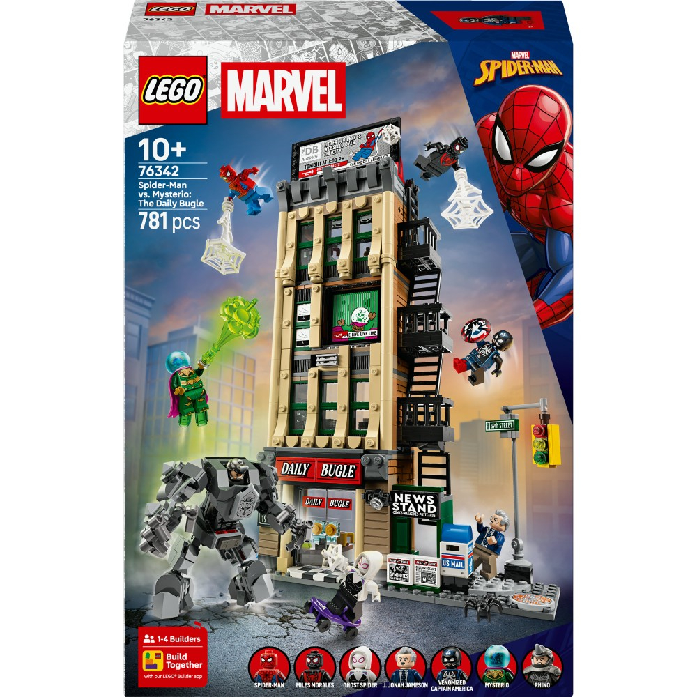 LEGO Marvel Super Heroes - Человек-паук против Мистерио: Daily Bugle 76342