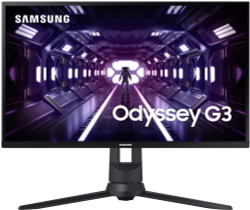 Монитор Samsung 27;; Odyssey G3 F27G33TFWI 1920x1080 144Гц 1ms VA LED FreeSync Premium VGA HDMI DisplayPort