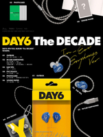Альбом DAY6 - THE DECADE 4th Full Album IN-EAR EARPHONES RANDOM Version