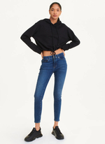 Женское худи DKNY French Terry Cropped