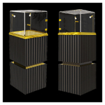 Напольная витрина одного десерта Finist UNO U-5-4