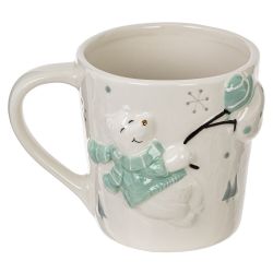 GAEM Кружка "Белый медведь", 400 мл, L13 W9 H9 см