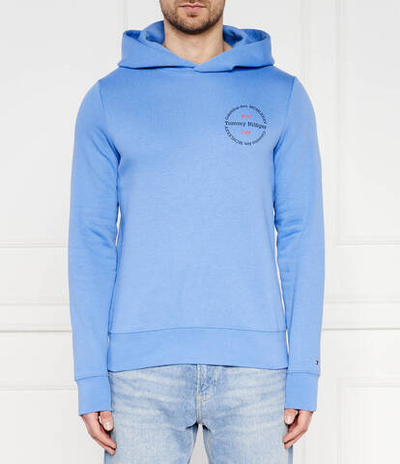 Худи ROUNDEL Tommy Hilfiger - голубой(MW0MW34381)