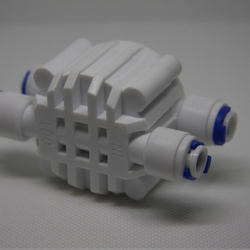 Четырёхходовой клапан Трубка 1/4" QT-29