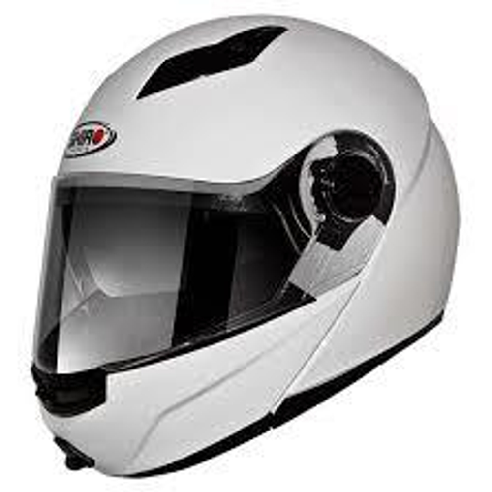 мотошлем Shiro SH-500 Biker белый