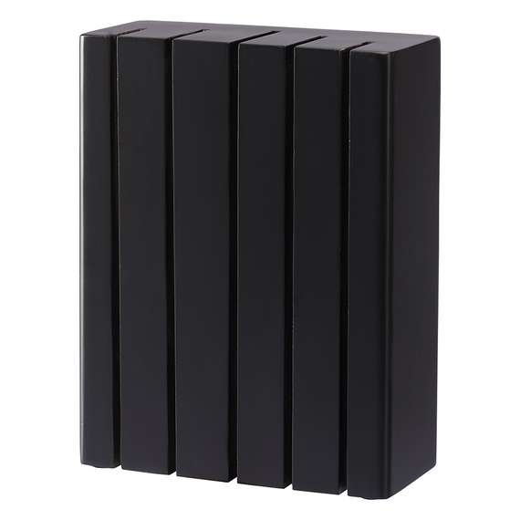 Подставка для ножей hevea, черная