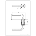 Ручка Зенит, РФ.4.07 Inox, БП-00012701, сталь