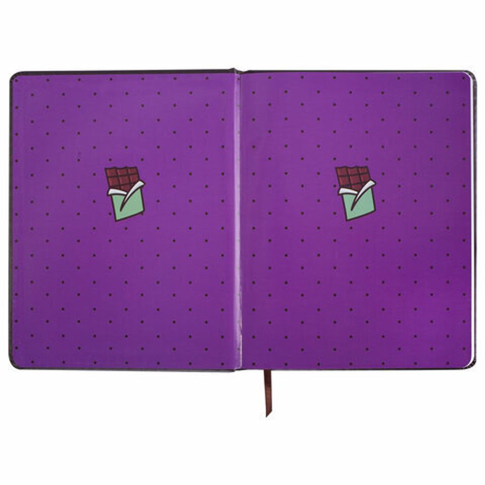 Дневник 1-4 класс 48 л., кожзам (твердая), печать, аппликация, ЮНЛАНДИЯ, "Сладкоежка", 106196