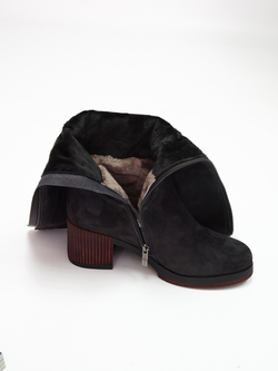 Сапоги женские зимние натуральная замша