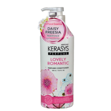 Кондиционер для поврежденных волос Романтик KeraSys Lovely Romantic Perfume Conditioner, 400 мл