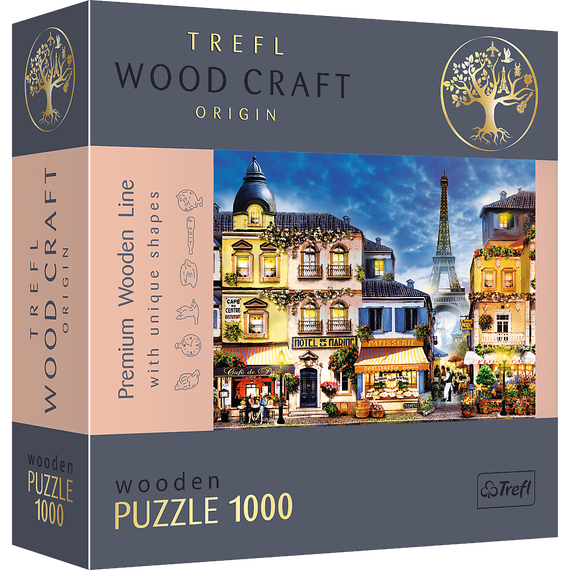 Puzzle &quot;1000&quot; - French Alley / Wooden Puzzles
