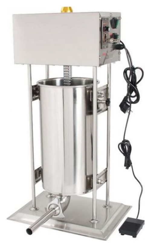 Вертикальный колбасный шприц Hualian TV-20L (электрический привод)
