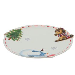 GAEM Тарелка "Лошадка", L21 W21 H2 см