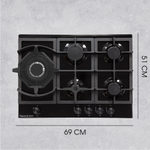 Газовая варочная панель Zigmund & Shtain G 14.7 B