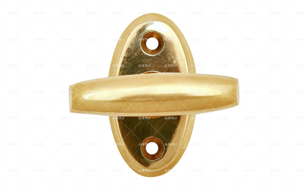 Ручка латунная оконная Т-образная поворотная